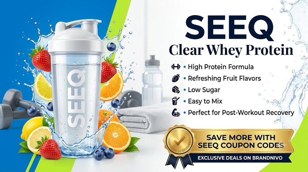Seeq Clear Whey Protein Drinks with Coupon Codes and Exclusive Discounts