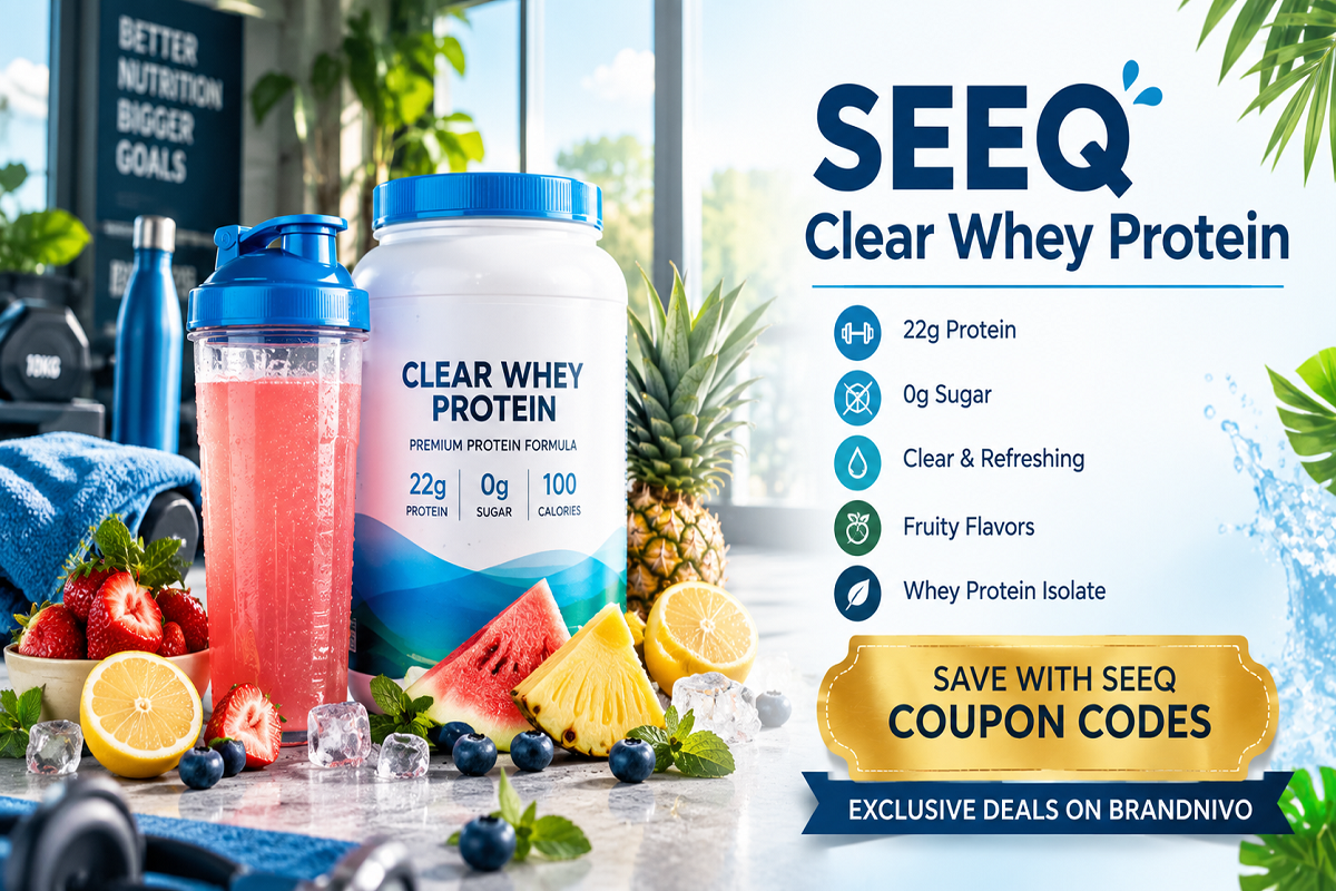 Seeq Clear Whey Protein Drinks with Coupon Codes and Exclusive Deals