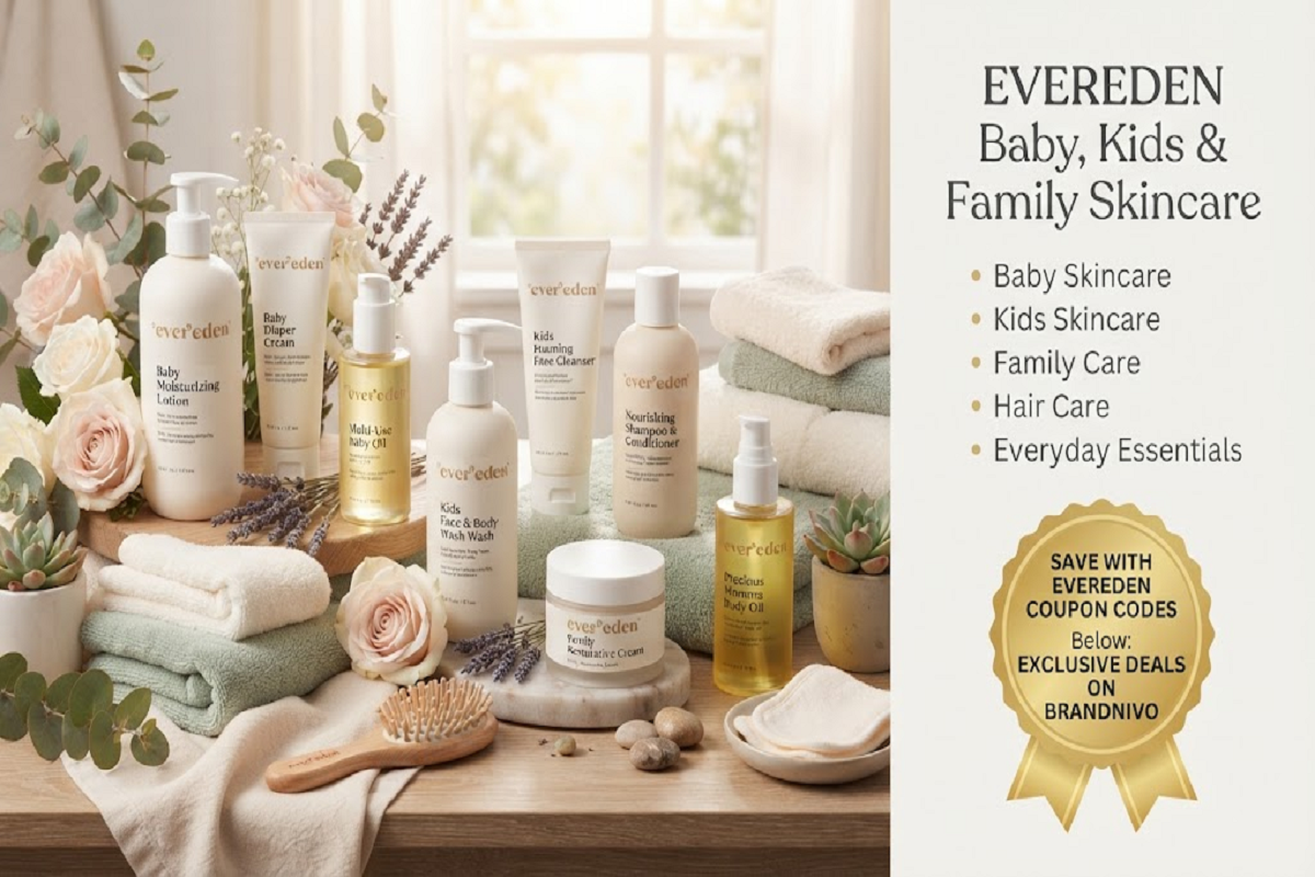Evereden Baby Kids and Family Skincare Products with Coupon Codes