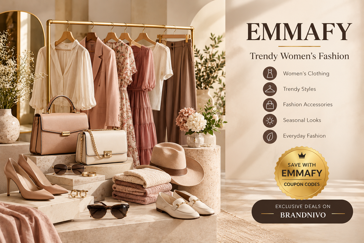 Emmafy Women's Fashion Clothing and Accessories with Coupon Codes